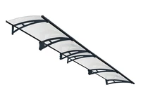 Алуминиев сенник за врата Aquila 4.1 m Palram - Canopia антрацит