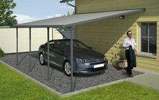 Гаражен навес Feria Palmar - Canopia 4 x 6,06 м сив