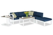 Модерен алуминиев ъгъл Cardiff Garden Point