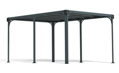 Модерен градински павилион Milano Palram - Canopia 4,3 x 3 m Heat Block