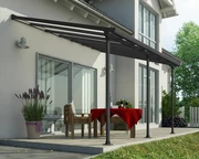 Сенник за тераса Feria Palram - Canopia 4 х 4,25 м сиво