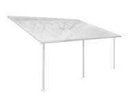 Сенник за тераса Feria Palram - Canopia 4 х 6,06 м бяло
