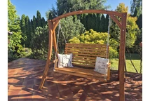 Дървена градинска люлка Borneo Garden Point