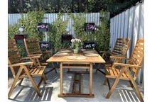 Дървени градински мебели Бирма/Бомбай 8 Garden Point