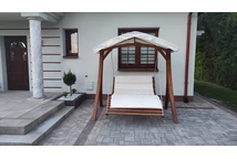 Дървена градинска люлка Manila Garden Point