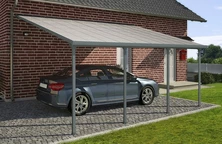 Алуминиев гаражен навес Feria Palmar - Canopia 3 x 6,1 м сив