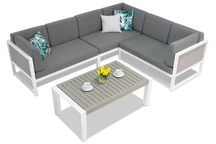 Алуминиев градински ъглов диван Diano Garden Point