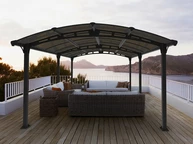 Беседка от поликарбонат Tuscan Palmram - Canopia 3,6 х 5м