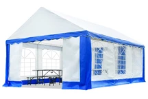 Бяла градинска парти шатра Bawaria 4x6 m Garden Point
