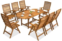 Дървени мебели за градината Hanoi/Bombaj 8 Garden Point