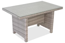 Голяма полиратанова градинска маса Parma Grey Garden Point
