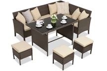 Изключителен комплект ратанови мебели Siena brown Garden Point