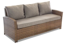 Кафяв полиратанов диван Parma garden point Garden Point
