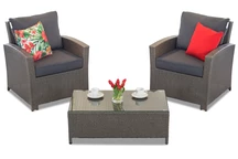 Мебели Garden Point Parma Terrace антрацит ратан