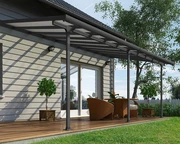 Поликарбонатен сенник за тераса Feria Palram - Canopia 3 x 6,1 м сиво