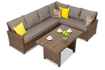 Техноратанови мебели Parma Comida 5 кафява Garden Point