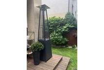 Газова отоплителна пирамида Saturn Garden Point, антрацит 