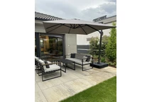 Градински чадър Siena 3х3м Garden Point сив
