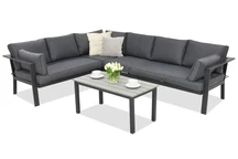 Алуминиева градинска мебел Sydney Corner Garden Point антрацит