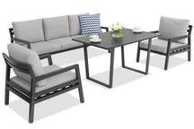 Алуминиеви градински мебели Nicea 5 Garden Point антрацит