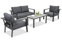 Алуминиеви градински мебели Sydney Coffee 4 Garden Point антрацит