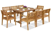 Дървени градински мебели Бирма/Тимор 8 Garden Point