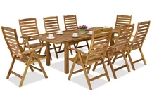 Дървени градински мебели Jakarta/Bombay 8 Garden Point