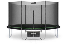 Градински батут с външна мрежа 427см Jump Hero 14FT