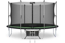 Градински батут с вътрешна мрежа 427 cm, 14FT