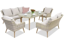 Градински мебели Bilbao Apetito 7 Garden Point sand
