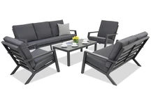 Градински мебели Braga Coffee 7 Garden Point антрацит