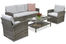 Градински мебели Monaco Coffee 5 Garden Point сив