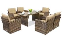 Градински мебели Monaco Premium 6 Garden Point кафяв