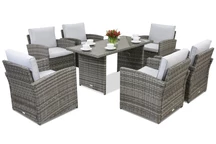 Градински мебели Monaco Premium 6 Garden Point сив