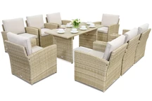Градински мебели Monaco Premium 8 Garden Point бежово