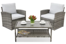 Градински мебели Monaco Terrace Garden Point сив