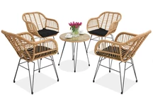 Градински мебели от техноратан Malta 4 Garden Point бежово