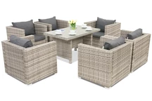 Градински мебели от техноратан Roma Premium 6 Garden Point