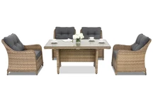 Градински мебели от техноратан Toledo Premium 4 Garden Point cappuccino