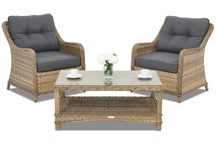 Градински мебели от техноратан Toledo Terrace Garden Point cappuccino