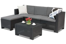Комплект мебели за отдих от техноратан Colorado Relax антрацит Bica