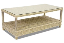 Маса за кафе Bristol Garden Point бежова от полиратан