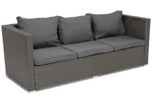 Roma Garden Point 3 местен диван от техноратан