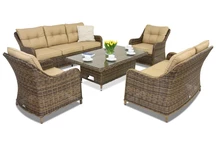 Техноратанови градински мебели Toledo Apetito 7 Lift Garden Point кафява