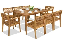 Дървени мебели Danang/Timor 8 Garden Point