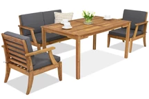 Градински мебели от акациево дърво Danang Apetito 4 Garden Point