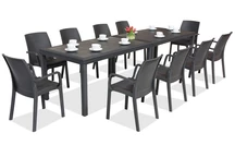 Комплект за хранене за градина Houston/Indiana 10 антрацит Bica