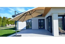 Garden Point бежов чадър Siena 3х3м Garden Point