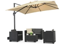 Garden Point бежов чадър Siena 3х3м Garden Point