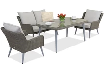 Градински мебели Bilbao Apetito 4 Garden Point сив